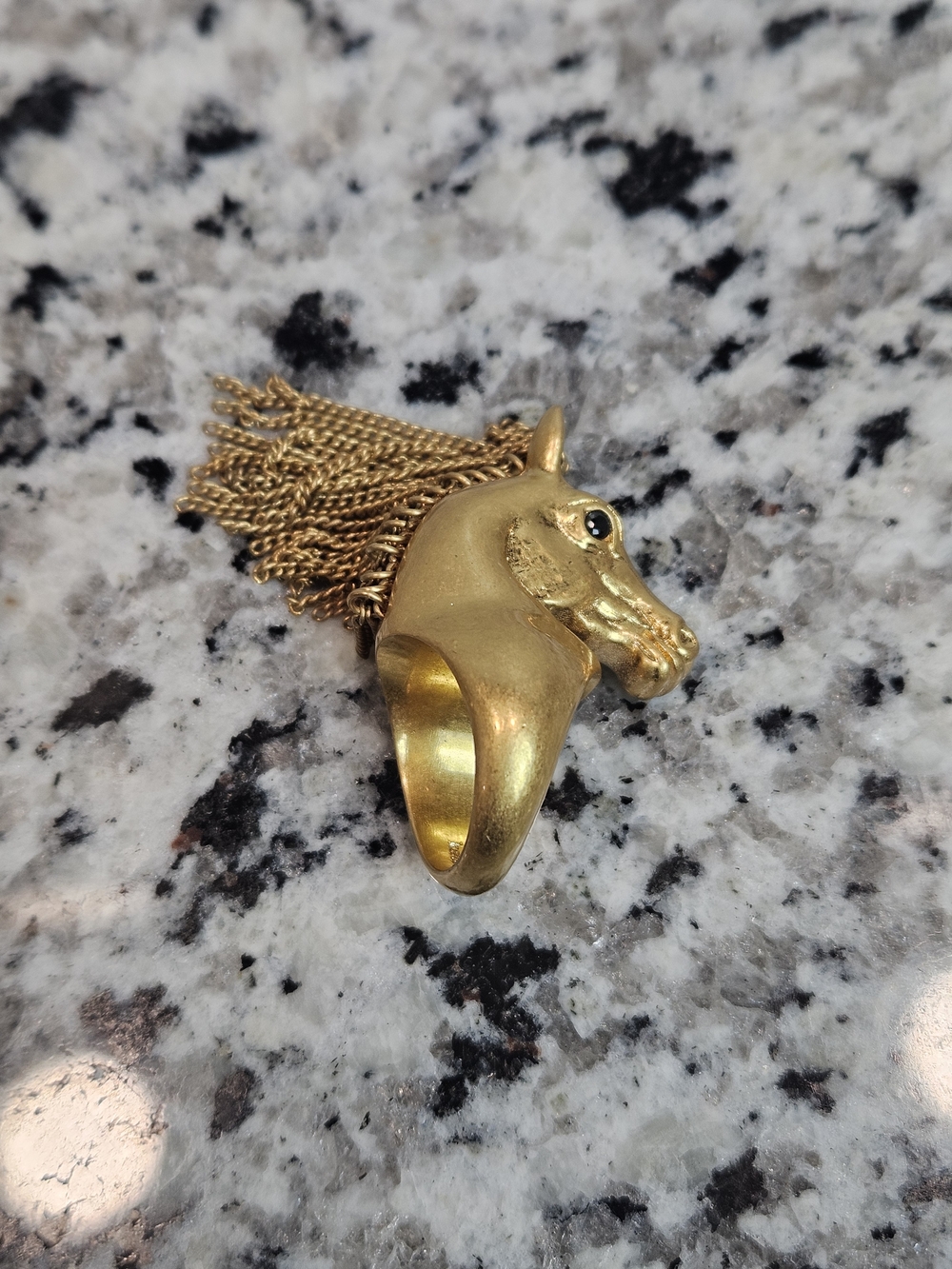 Kate Spade New York Wild Ones Horse Ring Size 5 - Picture 2 of 4